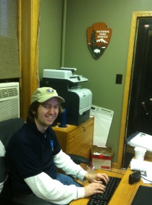 Keith McDonald diligently working at Paterson Great Falls NHP